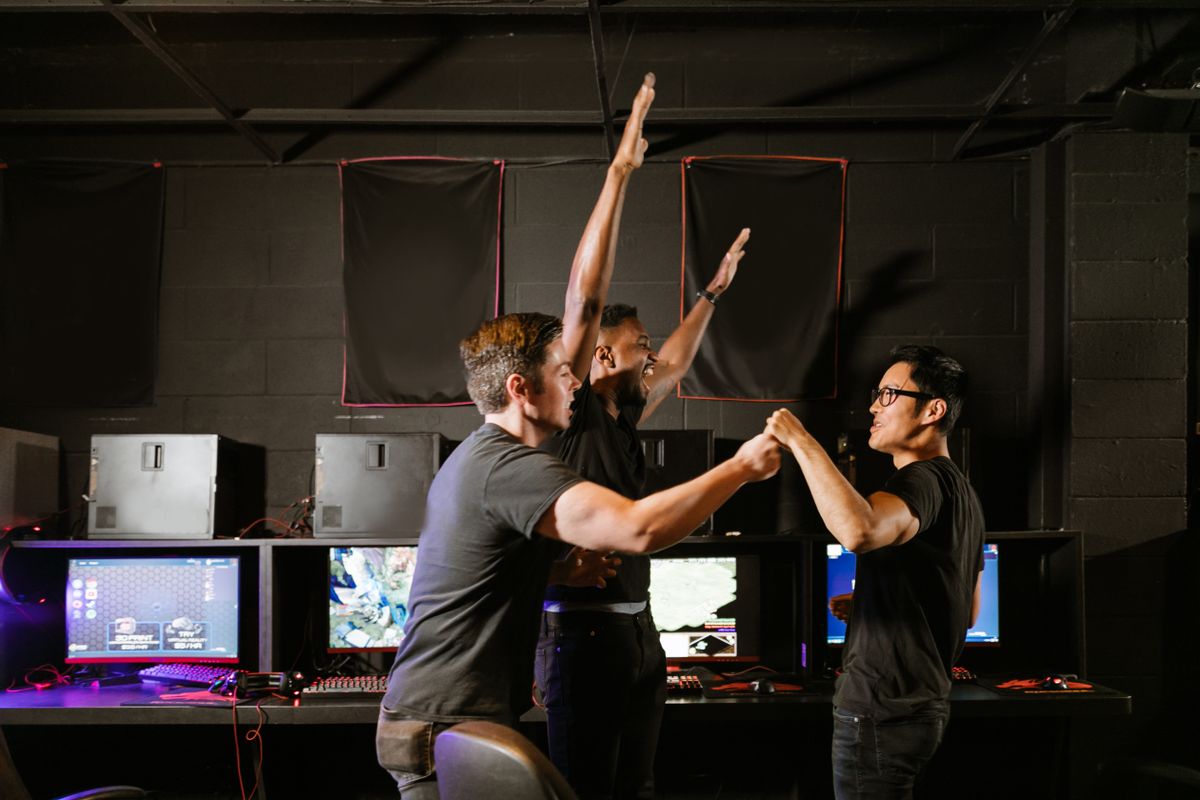 Gamers no Tecno Diversão